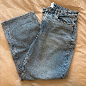H&M High Rise Light Blue Jeans